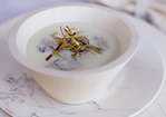 Oyster Soup with Frizzled Leeks Recipe