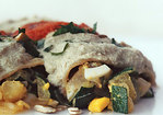 Stuffed Tortillas with Two Sauces Recipe