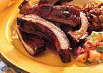 Sweet-and-Smoky Baby Back Ribs with Bourbon Barbecue Sauce Recipe