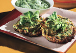 Tender Zucchini Fritters with Green Goddess Dressing Recipe