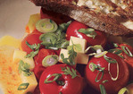 Caramelized Tomato Salad with San Simón Cheese Recipe