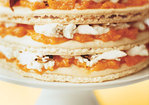 Apricot Almond Layer Cake Recipe