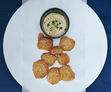 Country Ham and Cheddar Pretzel Bites with Jalapeño Mustard Recipe
