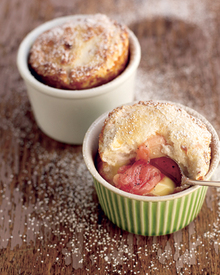 Rhubarb and custard kinda souffl Recipe