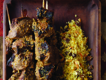Lamb Kebabs with Charmoula Citrus Dressing Recipe
