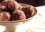 Florentine Doughnuts with Vanilla Custard Recipe