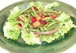 Green Bean and Plum Salad Recipe