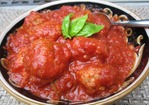 Simmered Italian Sausage and Meatballs Recipe