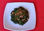 Vegetarian Greens with Pecan Gremolata Recipe