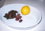 Red Chard with Olives and Lemon Recipe