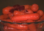 Baby Carrots in Cranberry-Orange Brandy Sauce Recipe