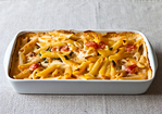 Al Forno's Penne with Tomato, Cream & Five Cheeses Recipe