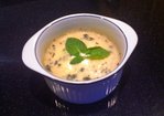 Feta-Blood Orange Pots de Creme with Mint Recipe