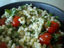 Herbed Couscous Salad with a Hint of Anchovy Recipe