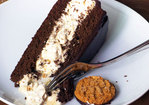 Chocolate Ginger Peach Icebox Cake Recipe