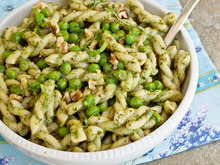 Pasta Salad with Peas and Pesto Recipe