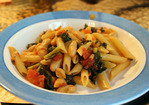 Dinner Tonight: Kale and White Bean Pasta Recipe