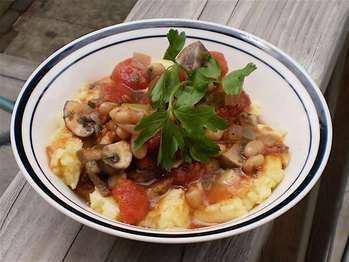 20100614whitebeanmushroomragout