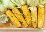 Corn on the Cob with Feta and Herbs Recipe