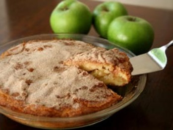 Apple-coffee-cake