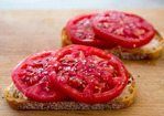 Tomatoes on Toast Recipe