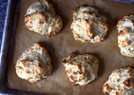 blue cheese scallion drop biscuits Recipe
