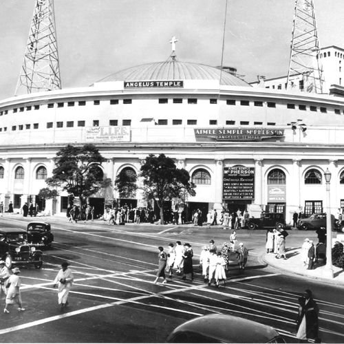 Angelus Temple The Early Days Foursquare Legacy The Foursquare Church