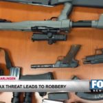 School Threat A Cover Up for An Armed Robbery