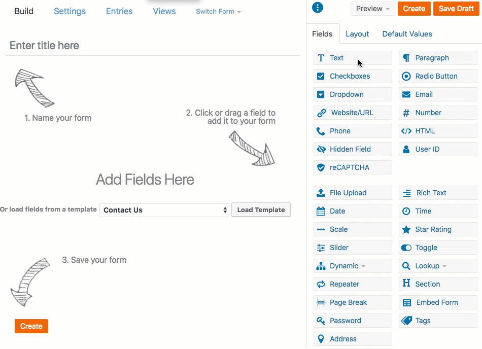 use contact forms not mailto links customize your Formidable form