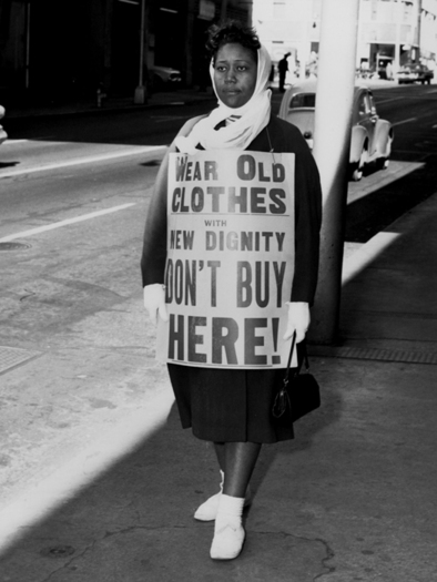 Protesting at Rich's Atlanta