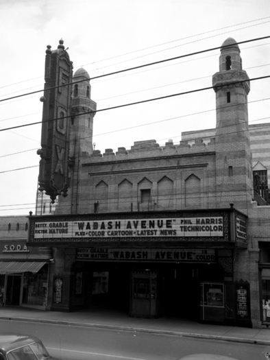 The front entrance of the Fox Theater in Atlanta, Georgia. 