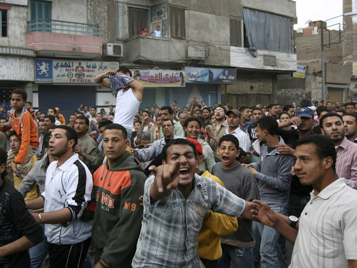Protests in the streets of Mahalla