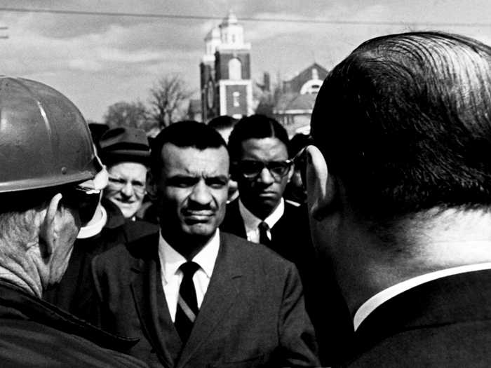 Marching from Selma to Montgomery
