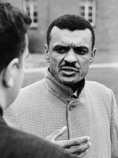 Talking with a fellow activist