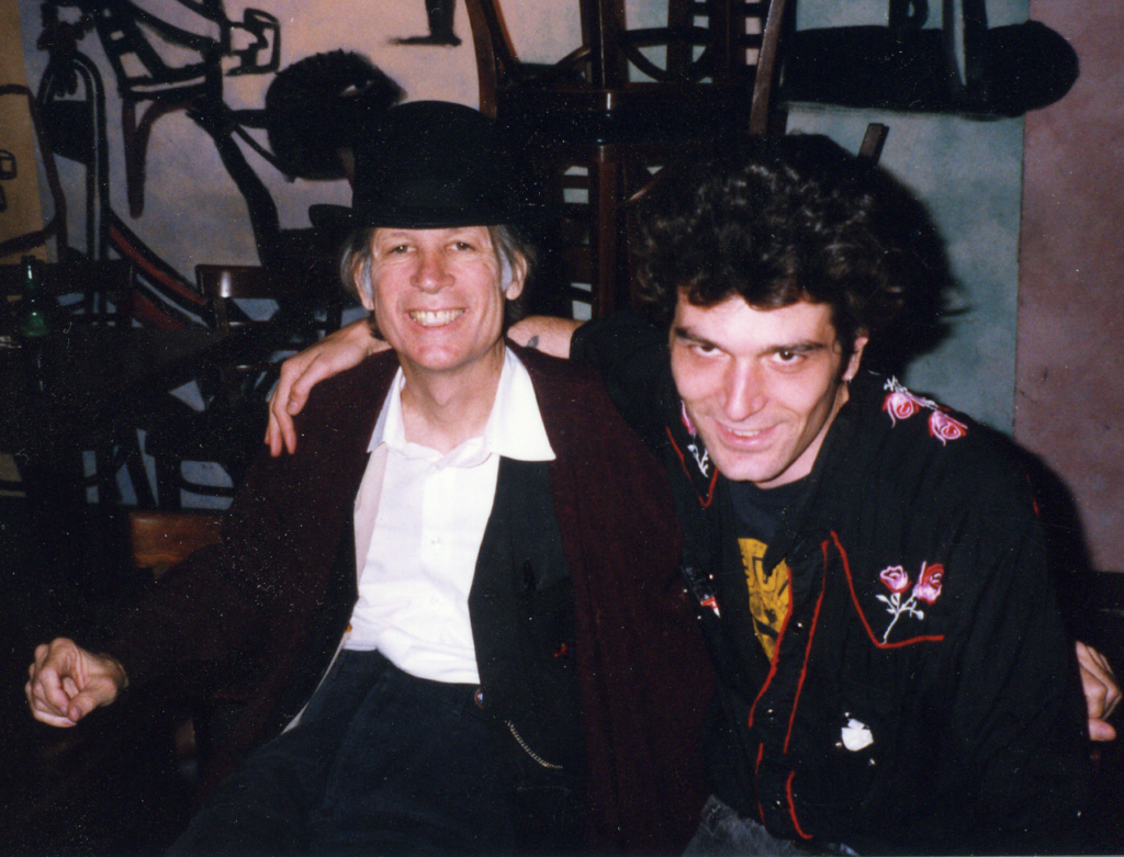 John Hartford and author Skip Heller.