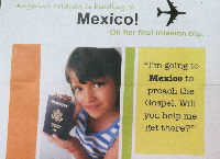 Angelina's First Missionary Trip
