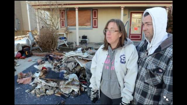 The Inskip Family, Devastated by Storm and Fire