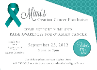 Mimi's Ovarian Cancer Fundraiser