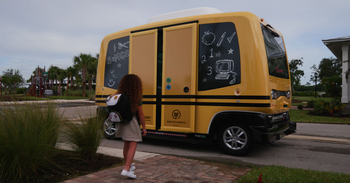 America’s First Solar Powered Town Set To Test Autonomous School Bus America’s First Solar Powered Town Set To Test Autonomous School Bus