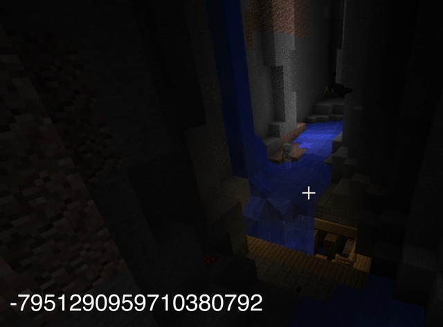 Minecraft seed for the expert spelunker.