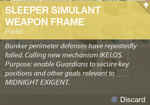 Destiny The Taken King Sleeper Simulant