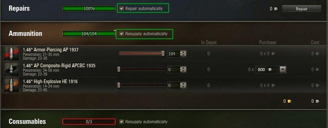world of tanks guide repairs