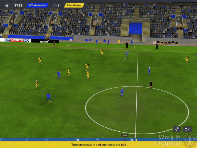 Football Manager 2016 simulation gameplay.