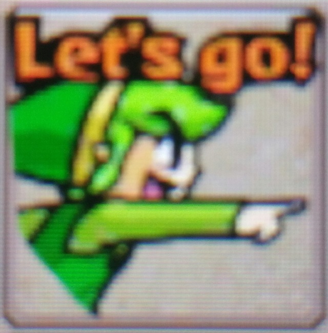 ZeldaTri Force Heroes Placard Emotes Let's Go