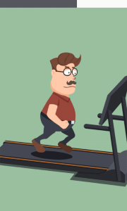 Treadmill minigame