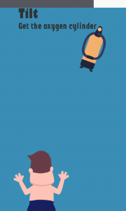 Oxygen tank minigame