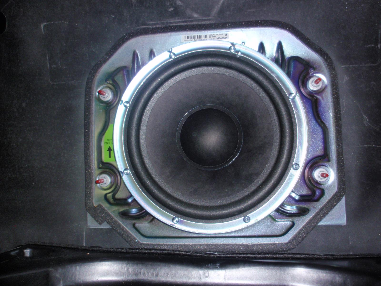 11 12 13 14 CAMARO BOSTON Subwoofer Speaker *Tested* 92199591 eBay