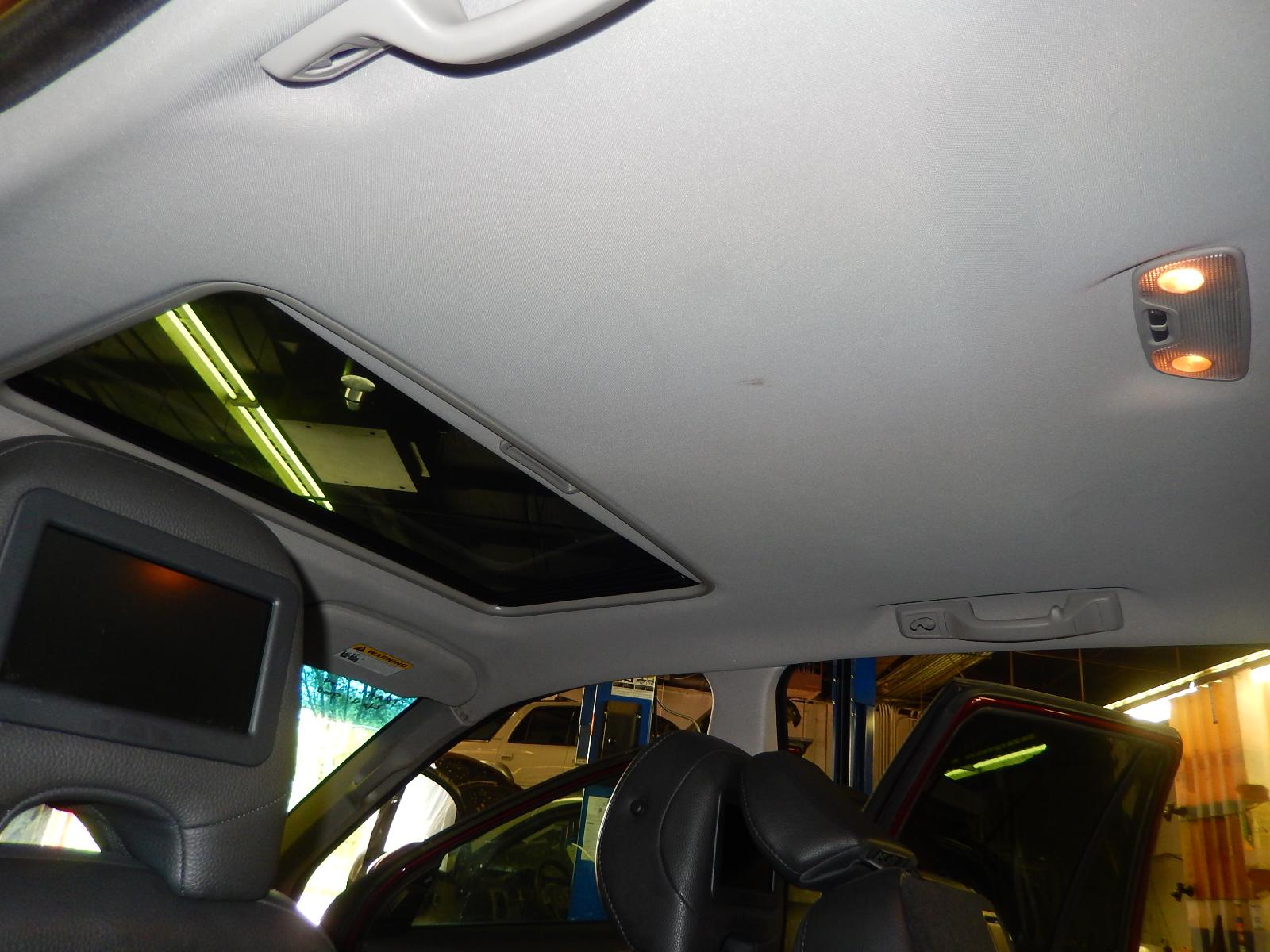 2007 VOLVO XC90 Headliner, Grey C900, W/ Sunroof Hole W/ Rear A/C, B+