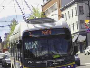 picture from GVTA Main Street Transit and Pedestrian Priority Project