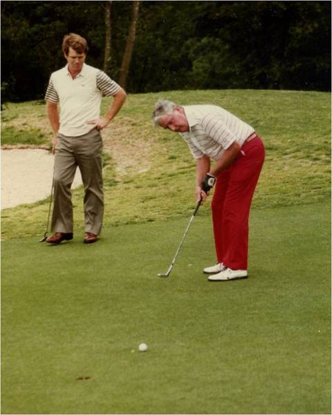 Golf with Tom Watson